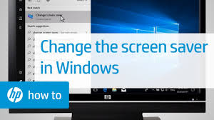 The world of technology has massively changed over the last decade. Change The Screen Saver In Windows Hp Computers Hp Youtube