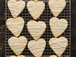 Shortbread Hearts Recipe Vanilla Glaze Ina Garten Food Network Recipes