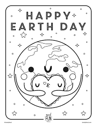 All 13 pages are located in one convenient pdf. Free Printable Coloring Page Earth Day Crate Kids Blog