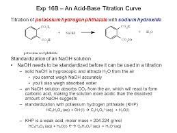 1 Titrations Review In A Titration A Solution Of Accurately Known Concentration Is Added Gradually Added To Another Solution Of Unknown Concentration Ppt Download
