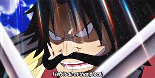Share a gif and browse these related gif tags. Fuck Yeah One Piece Shuusuii Wealth Fame Power The Man