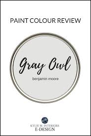 There is no better way to find the paint color you love than with a pint sample. Paint Colour Review Benjamin Moore Gray Owl Oc 52 Kylie M Interiors