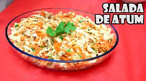 Receita Salada De Cenoura Repolho E Atum Facil Rapida E Gostosa Youtube