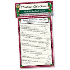 35 quiz questions about the 60s ranging from what was the name of the first. Gaixample Org Games Toys Games Christmas Quiz Games Office Xmas Parties Music Edition Party Game For Family