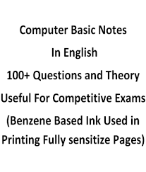 Set theory for computer science. Computer Basic Notes In English 100 Questions And Theory Useful For Competitive Exams Like Ssc Police Upsc Upsssc Railway Bank Rrb Etc Benzene Based Ink Used In Printing Fully Sensitize Pages Buy