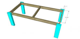 And this isn't a project that'll take weeks to build. Free Diy Furniture Plans To Build A Crate Barrel Inspired Reef Coffee Table The Design Confidential