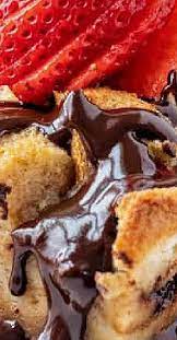 Chocolate Covered Strawberry Bread Pudding Recipe In 2021 Dessert Recipes Yummy Food Dessert Best Dessert Recipes