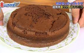 ws000019 チョコケーキ 食べ物のアイデア 3層ケーキ
