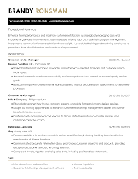 They must design plans to achieve these goals and create strategies to. See Our Top Customer Service Resume Example Myperfectresume