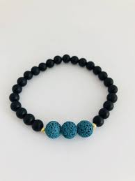 Essential Oil Lava Stone Made From Volcanic Lava Rock Lava Stone Gives Us The Strength And Courage Allowin Lava Jewelry Lava Bead Bracelet Lava Rock Bracelet