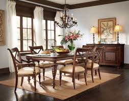 The armchairs, in a christopher hyland fabric, and side chairs, in a clarence house velvet, are antiques. Dining Room British Colonial Style Furniture Novocom Top
