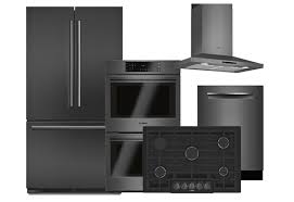 4pc black stainless package with side by side refrigerator #63044. Bosch Save Up To 12 Percent Hoffman S Appliance