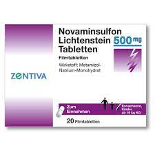 Novaminsulfon 500 Mg Lichtenstein 20 St Shop Apotheke Com