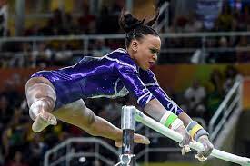 As provas atuais da ginástica consistem em: Rebeca E Ouro No Salto E Prata Nas Barras Assimetricas Da Copa Do Mundo Gazeta Esportiva