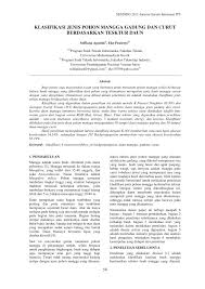 Check spelling or type a new query. Pdf Klasifikasi Jenis Pohon Mangga Gadung Dan Curut Berdasarkan Tesktur Daun