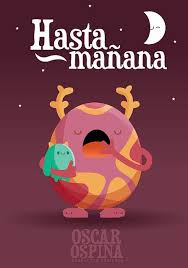 Pin By Isabel Heredia On Realia In Spanish Monster Illustration Good Night Moon Good Night Quotes