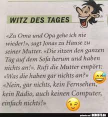 Zu Oma Und Opa Gehe Ich Nie Wieder Lustige Bilder