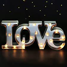 Microsoft word makes it easy for you to alphabetize text, whether that text is on its own, in a list, or part of a table. Amazon Com Bright Zeal 16 X 7 Large Love Decor For Bedroom Led Marquee Sign Mirror Front Love Wall Signs For Home Decor Wall Table Decor Wedding Decorations Lights Romantic