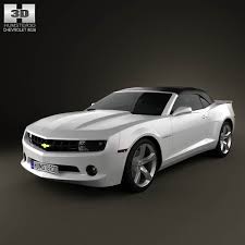 3d Model Of Chevrolet Camaro 2lt Rs Convertible 2011 With Images Chevrolet Camaro Camaro 2ss