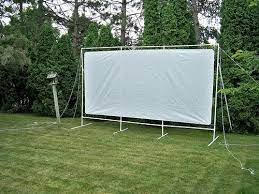 Build Your Own Diy Pvc Outside Movie Theater Project Guides Outdoor Movie Screen Diy Outdoor Movie Screen Backyard Movie Screen