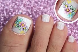 Diseño de uñas flores turquesa para pie | uñas decoradas simples y sencillas / decoración de uñas. Resultado De Imagen Para Unas Decoradas De Los Pies Con Flores Pedicure Nails Toe Nails Manicure And Pedicure