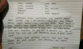 Contoh Surat Permintaan Maaf Kepada Guru Kumpulan Surat Penting