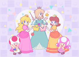 19 results for princess peach rosalina daisy. Toad Peach Rosalina Daisy And Toadette Mushroomkingdomwaifus