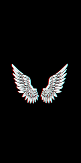 Pin By Noore Vleugels On Black Red Wings Wallpaper Emoji Wallpaper Glitch Wallpaper