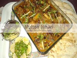 Mutton Nihari Recipe Recipestable Recipe Recipes Nihari Recipe Indian Chicken Recipes