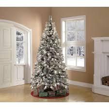Holiday Time Pre Lit 7 5 Winter Frost Pine Artificial Christmas Tree Green Clear Lights Walmart Com Christmas Tree Clear Lights Green Christmas Tree Best Artificial Christmas Trees
