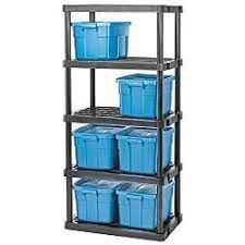 Blue Planet Resin Rack 36 X 24 X 72 In Canadian Tire Tool Storage Garage Storage Solutions Garage Tool Organization
