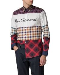 Ben Sherman X House Of Holland Digitally Printed Check Shirt