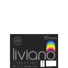 Maybe you would like to learn more about one of these? Liviano A4 Colour Card 300gsm White 10 Pack Officeworks
