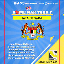 What is the translation of the motto in english?'. Kome Nak Tahu Tentang Jata Radio Malaysia Perakfm Facebook
