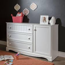 This piece would also work great as a. South Shore Savannah 3 Drawer Dresser With Door Pure White 53 25 L Staples Ca