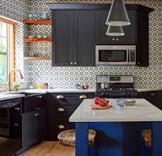 Sep 17, 2020 · here is a modern farmhouse kitchen by the design firm fawn interiors. 75 Beautiful Farmhouse Kitchen With Black Cabinets Pictures Ideas July 2021 Houzz