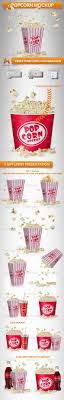 Popcorn Mockup Packaging Mockup Mockup Mockup Design