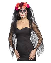 Finden sie kostüme für halloween. Haarreif Tag Der Toten Braut Fur Halloween Kaufen Karneval Universe