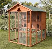 Wholesale Bird Breeding Cages Painted Wooden Outdoor Breeding Box Chinese  Bird Breeding Cage