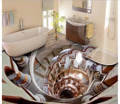 A wide there are 12,807 suppliers who sells 3d bathroom floor on alibaba.com, mainly located in asia. Custom Photo Wallpaper 3d Flooring Mural Pvc Wallpaper Super Cool Stereo To Stick 3d Bathroom Floor Painting Wall 3d Photo Wallpaper Customfloor Painting Aliexpress