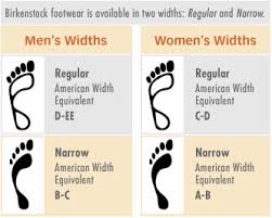 womens shoe width chart girls clothing stores