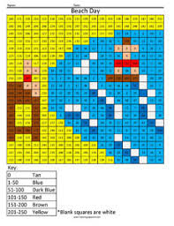 Download Free Coloring Pages Counting And Pixel Art