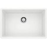 Single bowl kitchen sink with mesh colander in white. Aed 2 819 00