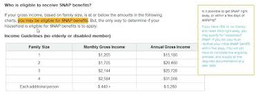 true louisiana food stamps application income chart for food