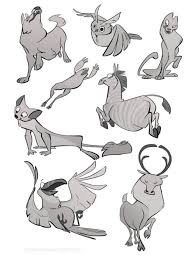 Anneliese Makaroni Animal Drawings Cartoon Drawings Of Animals Animal Sketches