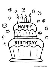 I absolutely love birthday cakes or any cakes for that matter. 32 Awesome Image Of Birthday Cake Drawing Entitlementtrap Com Happy Birthday Coloring Pages Birthday Coloring Pages Happy Birthday Printable