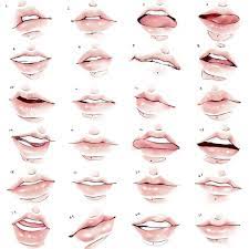 Draw the actual mouth by first outlining it's overall shape and then add the outlines of the teeth. 263 Curtidas 3 Comentarios Min Min Starry No Instagram Jk Lips 2 Voces Gostaram Tanto Que Mereci Lips Drawing Art Reference Poses Digital Art Tutorial