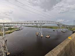 My dad took this 8mm footage when he took me on a trip with him to visit my grandparents,when they lived in port arthur texas. Rainbow Bridge Port Arthur Orange Bridge Historicbridges Org