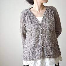 These patterns are not my designs but links to other designers who have generously shared their patterns. Ivy Line Knit Cardigan Pattern Sweater Pattern Lace Knitting