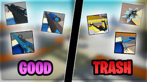 Arsenal skin rate tier list maker. Rating Every Weapon In Roblox Arsenal Arsenal Tier List Youtube